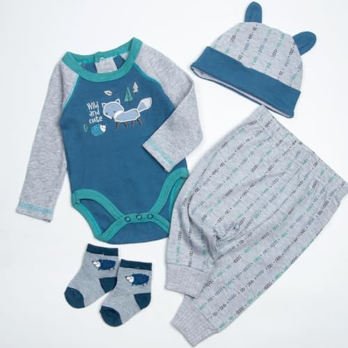 Pedolltree Reborn Baby Doll Clothes 4 Pcs Set