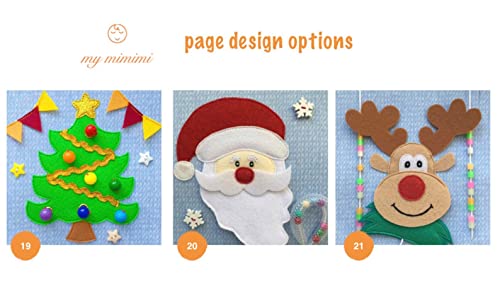 Quiet Baby Book - Montessori Toddler Activity Felt Book