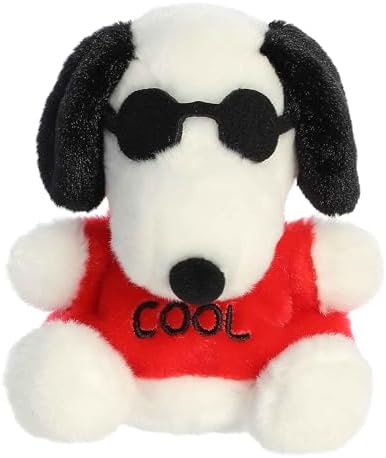Aurora Joe Cool Stuffed Animal - White 5 Inches