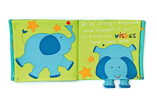 Welcome Little One Soft Cloth Book for Baby