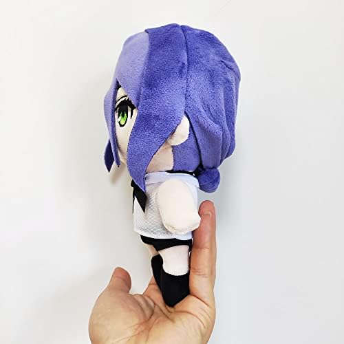 JCvCX Purple Hair Anime Girl Plush Toy Figure