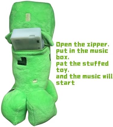 10-inch Song Voice Musical Creeper Plush Toy
