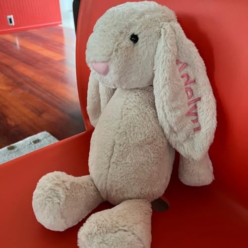 Personalized Easter Bunny Rabbit Stuffed Animal for Kids