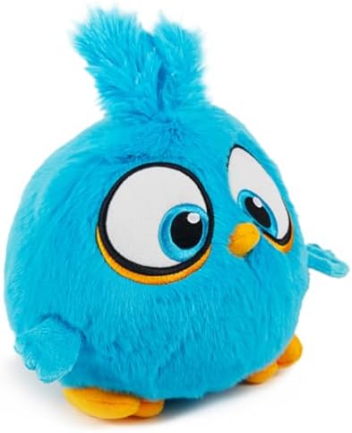 Blue Bird Jake Anger Plush Doll - 8 Inch Collectible Stuffed Toy