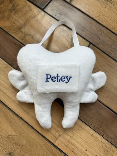 Custom Tooth Fairy Pillow with Name Handmade for Kids