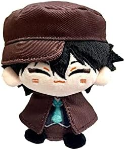 KILA MILA Anime Plush Doll Dazai Osamu Mini Pendant Keychain