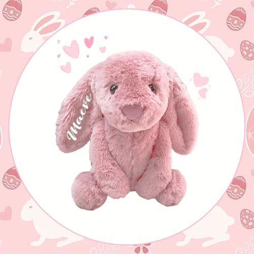 Personalized Baby Bunny Plush Toy with Name