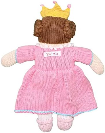 ZUBELS Baby Girls Milly The Princess 12-Inch Plush Doll