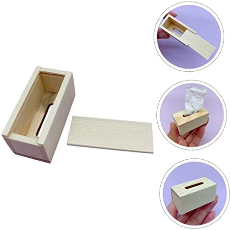 Miniature Tissue Box Toy Handmade Decor for Kids 1
