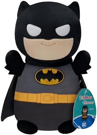Squishmallows Original DC Batman HugMees Plush 10in