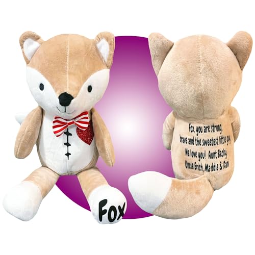 Customized 14 Fox Scar Buddy - Heart Surgery Gift for Kids