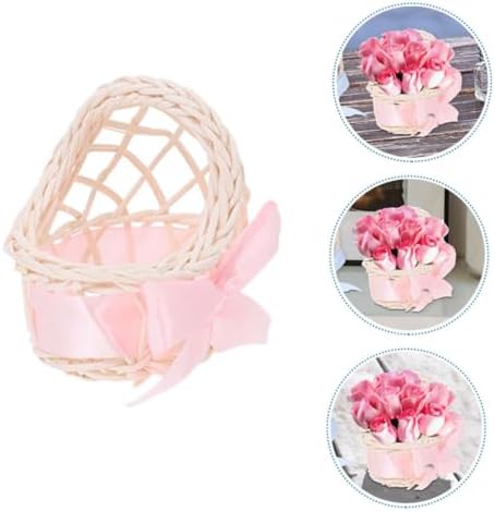 Mini Woven Basket Set for Dollhouse Dcor