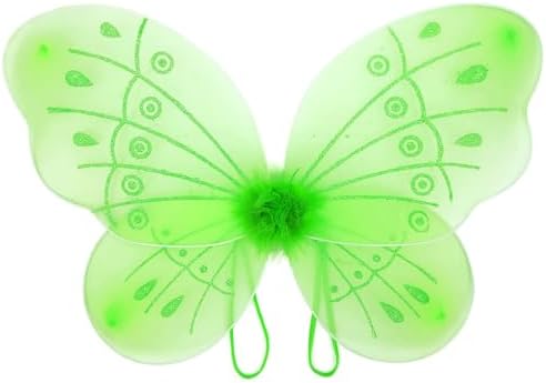 KSISUSH Fairy Costume Princess Dress with Wing Accessories
