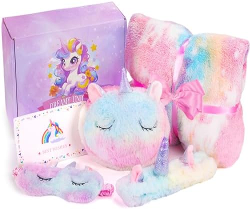 Jenria Unicorn Gift Set for Girls Age 3-10