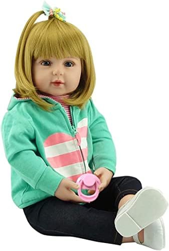iCradle 18 Inch Reborn Baby Girl Doll Realistic Handmade Toy