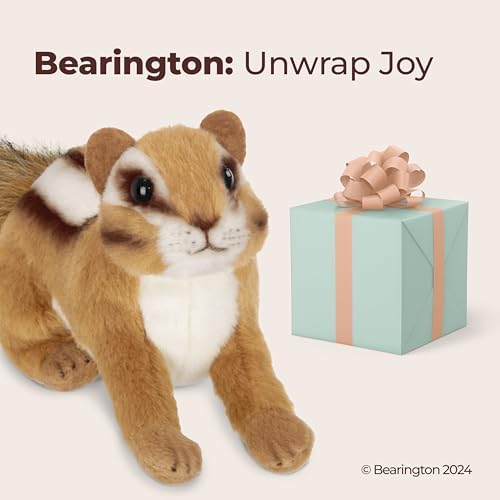 Bearington Collection Chippie Plush Chipmunk Stuffed Animal