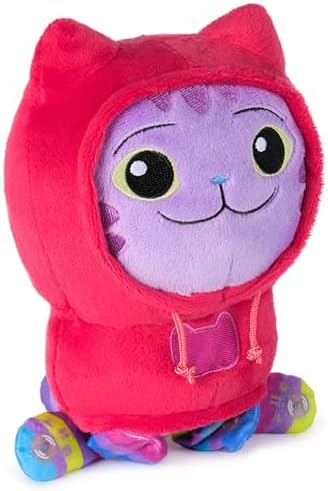 Gabbys Dollhouse DJ Catnip Plush Toy 10-Inch Move Groove Stuffed Animal