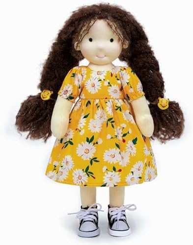 BlissfulPixie Handmade Waldorf Doll - Dagmar 12