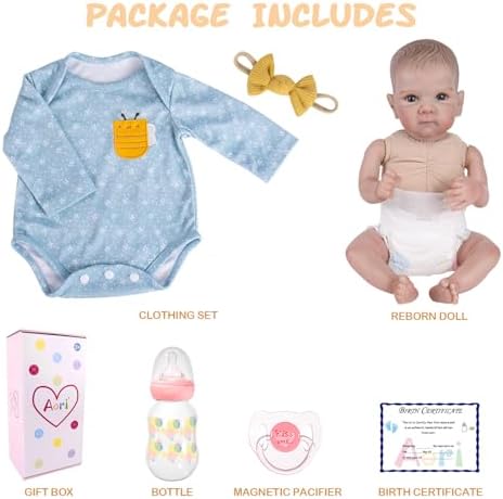 Aori Reborn Baby Doll Girl 20 Inch Realistic Handmade