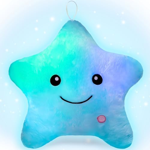 Subao Twinkle Star Plush Pillow Light Up Toy for Kids with Autism