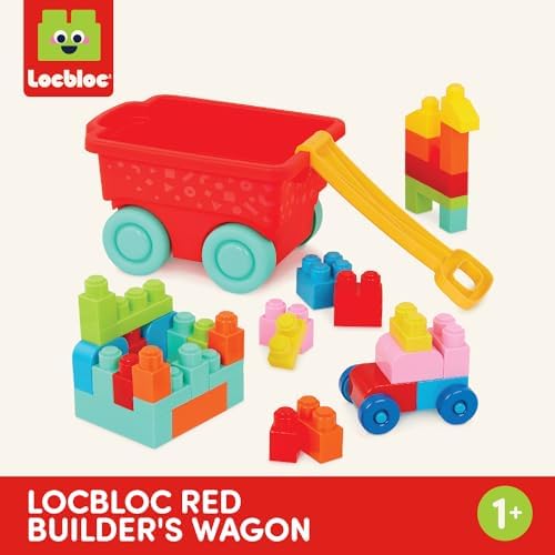 Battat Building Blocks 47Pc Brick Set for Toddlers