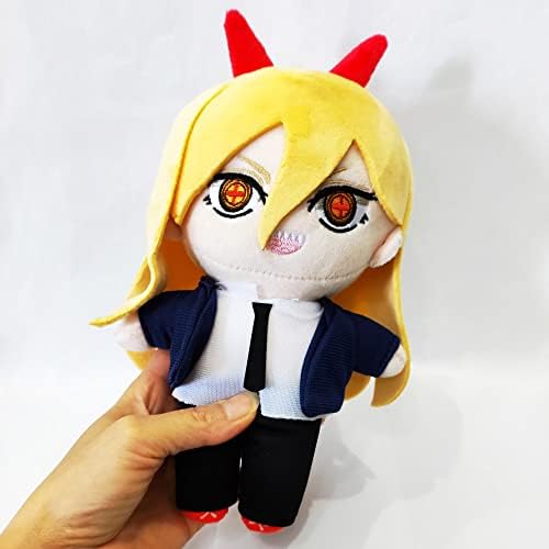 JCvCX Yello Hiar Girl with Evil Horns Plush Figure 1