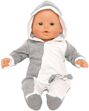 Cute Elephant Baby Doll Outfit with Hat and Socks