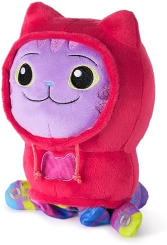 Gabbys Dollhouse DJ Catnip Plush Toy 10-Inch Move Groove Stuffed Animal