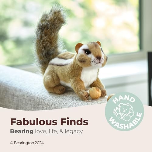Bearington Collection Chippie Plush Chipmunk Stuffed Animal