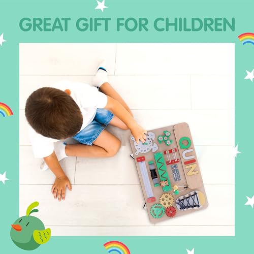 Customized Name Puzzle for Toddlers - Montessori Busy Board