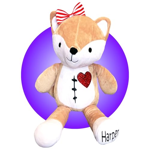 Customized 14 Fox Scar Buddy - Heart Surgery Gift for Kids