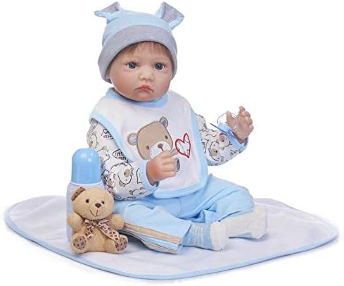 Medylove Reborn Baby Boy 5pcs Blue Outfit Set 1