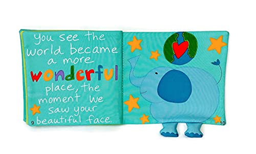 Welcome Little One Soft Cloth Book for Baby