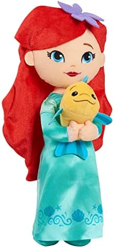 Disney Princess Lil Friends Ariel Flounder 14-inch Plush Doll 1