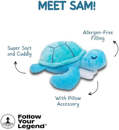 Sam The Sea Turtle Plush with Pillow - 10 Adopt Me Plush