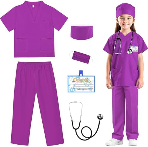 RioRand Doctor Costume for Kids 3-11 Years 1