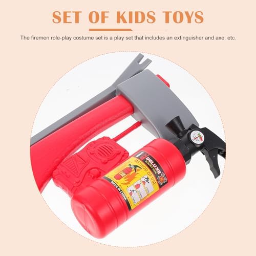 TOYANDONA Firefighter Toy Set for Kids