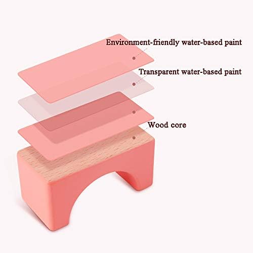 CICITOYWO Wooden Blocks Set for Toddlers