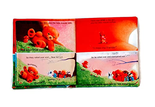 Handmade Ten in the Den Soft Cloth Books for Baby and Kids
