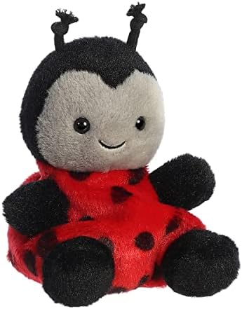 Aurora Lil Spots Ladybug Stuffed Animal - Red 5 Inches 1