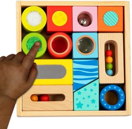 Julian Luca Sensory Fun Blocks Montessori Toy