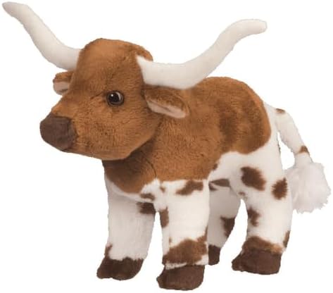 Douglas Zeb Texas Longhorn Bull Plush Stuffed Animal 1