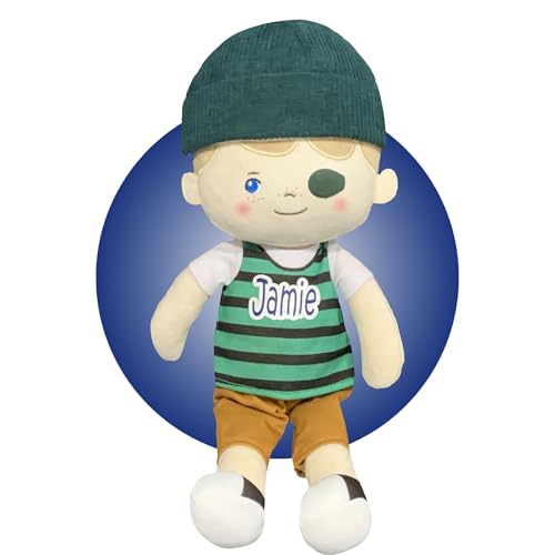 Kikilishop 14 Inch Eye Patch Doll for Kids