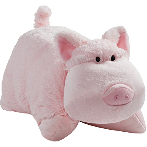 Pillow Pets Originals Wiggly Pig 18 Plush Pillow Toy