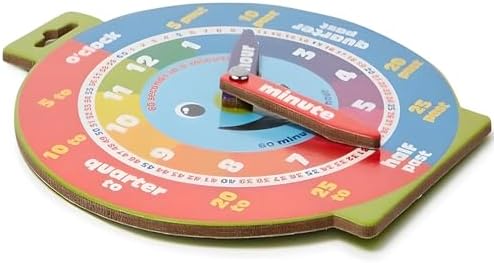 Morgans Direct Learning Clock with Smile Face and Magnetic Hands