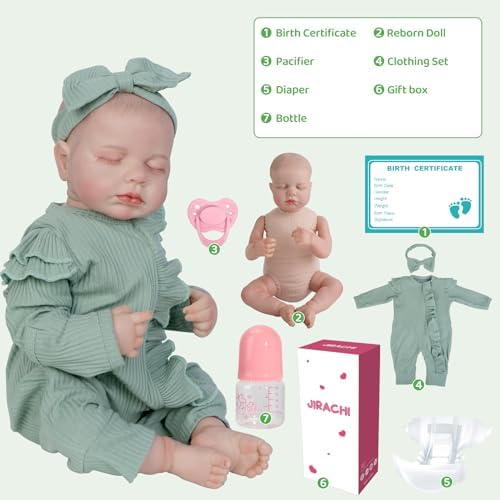 Jirachi 18 Inch Reborn Baby Doll Realistic