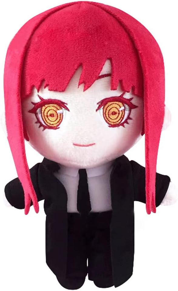 JCvCX Red Hair Girl Plush Anime Figure