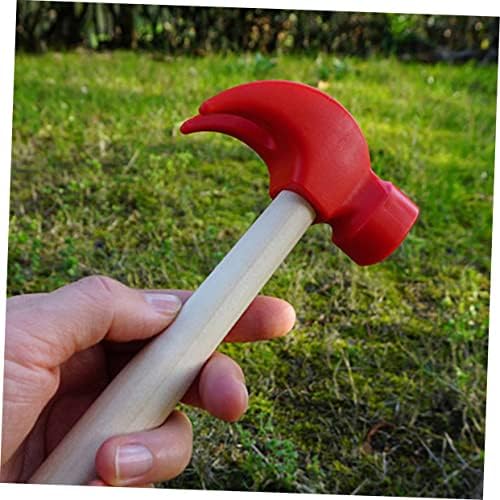 SUPVOX Wooden Hammer Set 3pcs Construction Toy for Kids