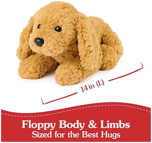 GUND Muttsy Dog Plush 14 Brown Ages 1 and Up