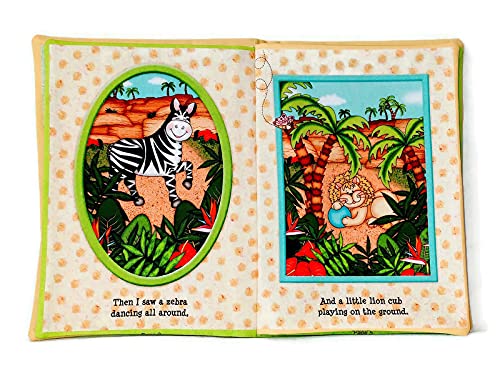 Handmade Jungle Home Soft Cloth Books for Babies